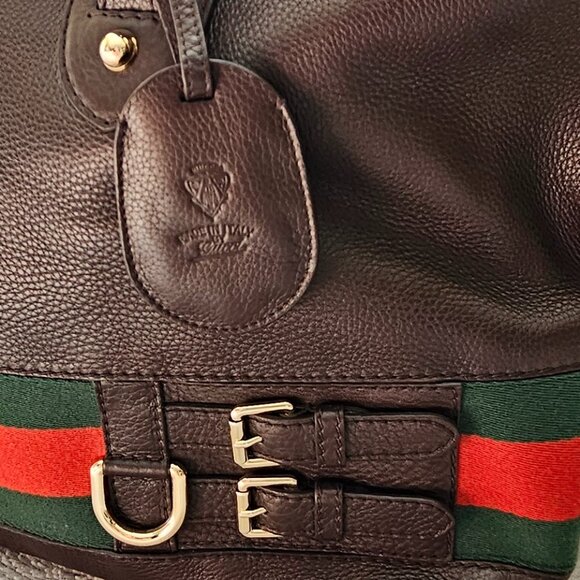 GUCCI Web Heritage Tote - Picture 4 of 10